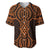 Karaka Maori Ta Moko Poutama Art Baseball Jersey
