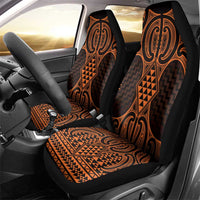 Karaka Maori Ta Moko Poutama Art Car Seat Cover
