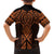 Karaka Maori Ta Moko Poutama Art Family Matching Summer Maxi Dress and Hawaiian Shirt