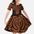Karaka Maori Ta Moko Poutama Art Family Matching Summer Maxi Dress and Hawaiian Shirt