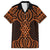 Karaka Maori Ta Moko Poutama Art Family Matching Summer Maxi Dress and Hawaiian Shirt