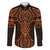 Karaka Maori Ta Moko Poutama Art Family Matching Summer Maxi Dress and Hawaiian Shirt