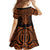 Karaka Maori Ta Moko Poutama Art Family Matching Tank Maxi Dress and Hawaiian Shirt