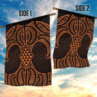 Karaka Maori Ta Moko Poutama Art Garden Flag