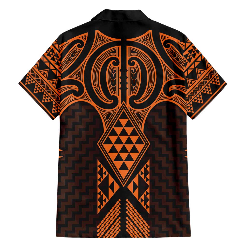 Karaka Maori Ta Moko Poutama Art Hawaiian Shirt