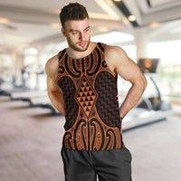 Karaka Maori Ta Moko Poutama Art Men Tank Top