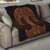 Karaka Maori Ta Moko Poutama Art Quilt