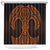 Karaka Maori Ta Moko Poutama Art Shower Curtain