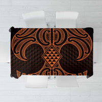 Karaka Maori Ta Moko Poutama Art Tablecloth