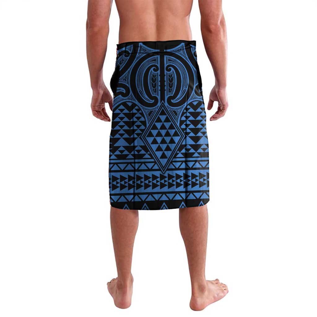 Kikorangi Maori Ta Moko Poutama Art Lavalava