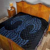 Kikorangi Maori Ta Moko Poutama Art Quilt