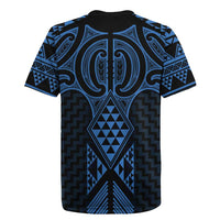 Kikorangi Maori Ta Moko Poutama Art Rugby Jersey