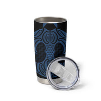 Kikorangi Maori Ta Moko Poutama Art Tumbler Cup LT9 - Polynesian Pride