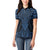 Kikorangi Maori Ta Moko Poutama Art Women Polo Shirt