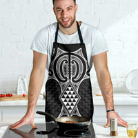 Ma Maori Ta Moko Poutama Art Apron - Polynesian Pride