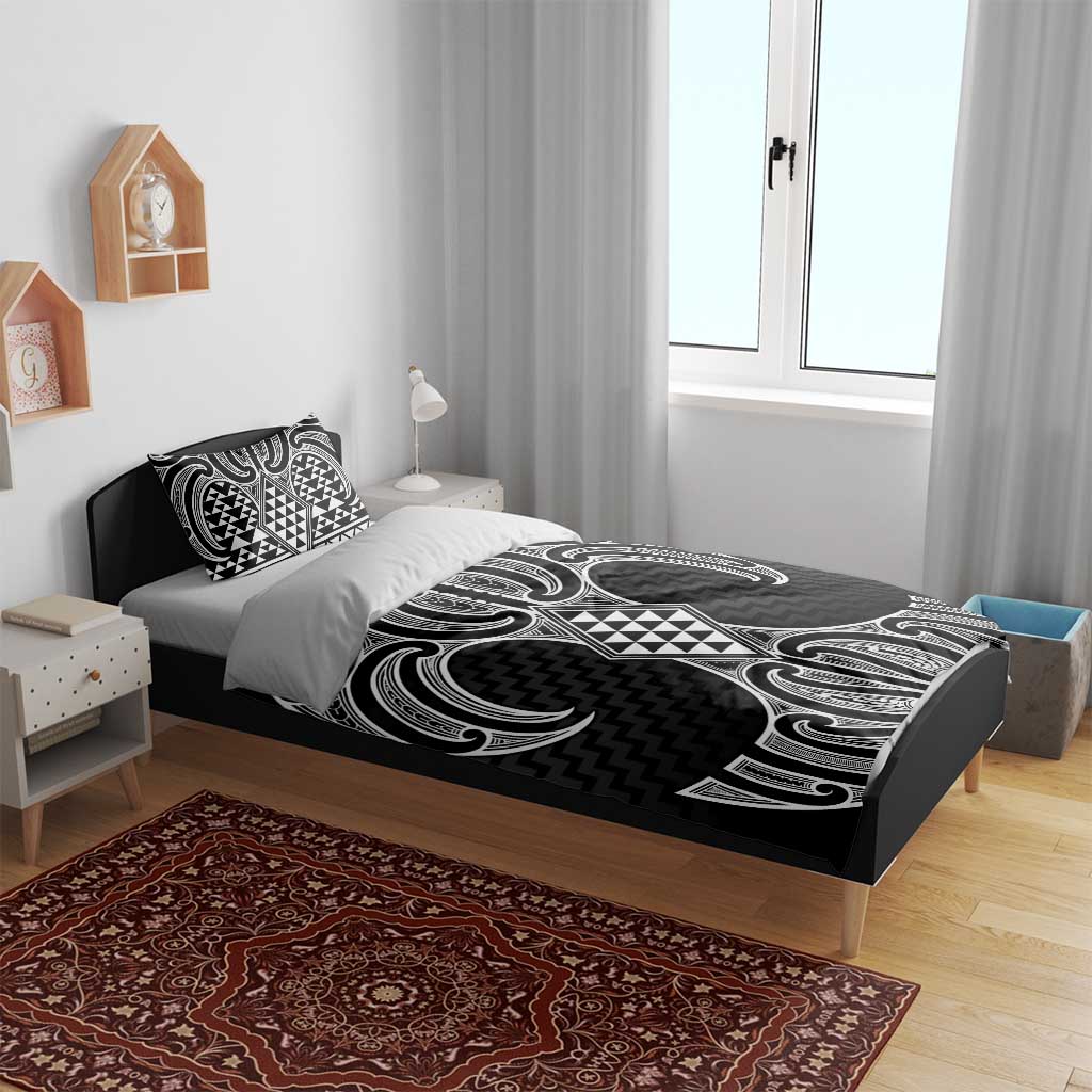 Ma Maori Ta Moko Poutama Art Bedding Set