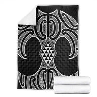 Ma Maori Ta Moko Poutama Art Blanket