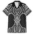 Ma Maori Ta Moko Poutama Art Family Matching Long Sleeve Bodycon Dress and Hawaiian Shirt