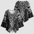 Ma Maori Ta Moko Poutama Art Kimono Sleeve Blouse - Polynesian Pride