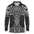 Ma Maori Ta Moko Poutama Art Long Sleeve Polo Shirt