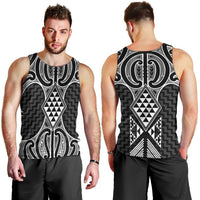 Ma Maori Ta Moko Poutama Art Men Tank Top