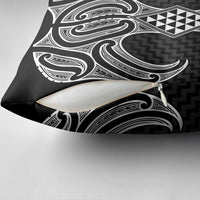 Ma Maori Ta Moko Poutama Art Pillow Cover - Polynesian Pride