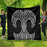 Ma Maori Ta Moko Poutama Art Quilt