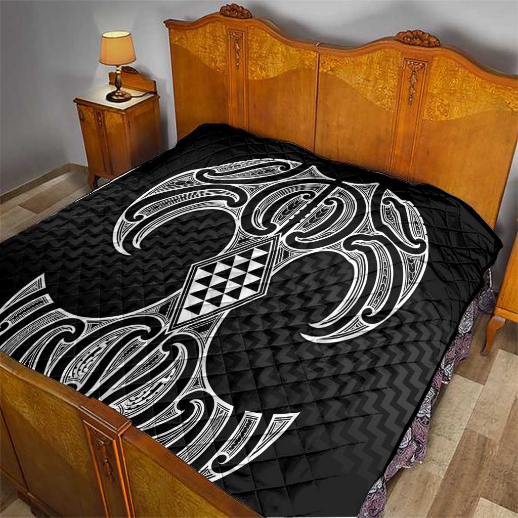 Ma Maori Ta Moko Poutama Art Quilt