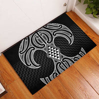 Ma Maori Ta Moko Poutama Art Rubber Doormat LT9 - Polynesian Pride