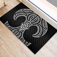 Ma Maori Ta Moko Poutama Art Rubber Doormat LT9 - Polynesian Pride