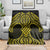 Mahi-dawg Maori Ta Moko Poutama Art Blanket