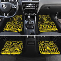 Mahi-dawg Maori Ta Moko Poutama Art Car Mats