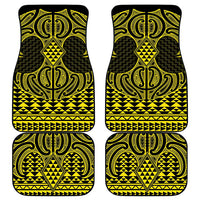 Mahi-dawg Maori Ta Moko Poutama Art Car Mats