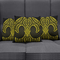 Mahi-dawg Maori Ta Moko Poutama Art Pillow Cover - Polynesian Pride