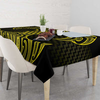Mahi-dawg Maori Ta Moko Poutama Art Tablecloth