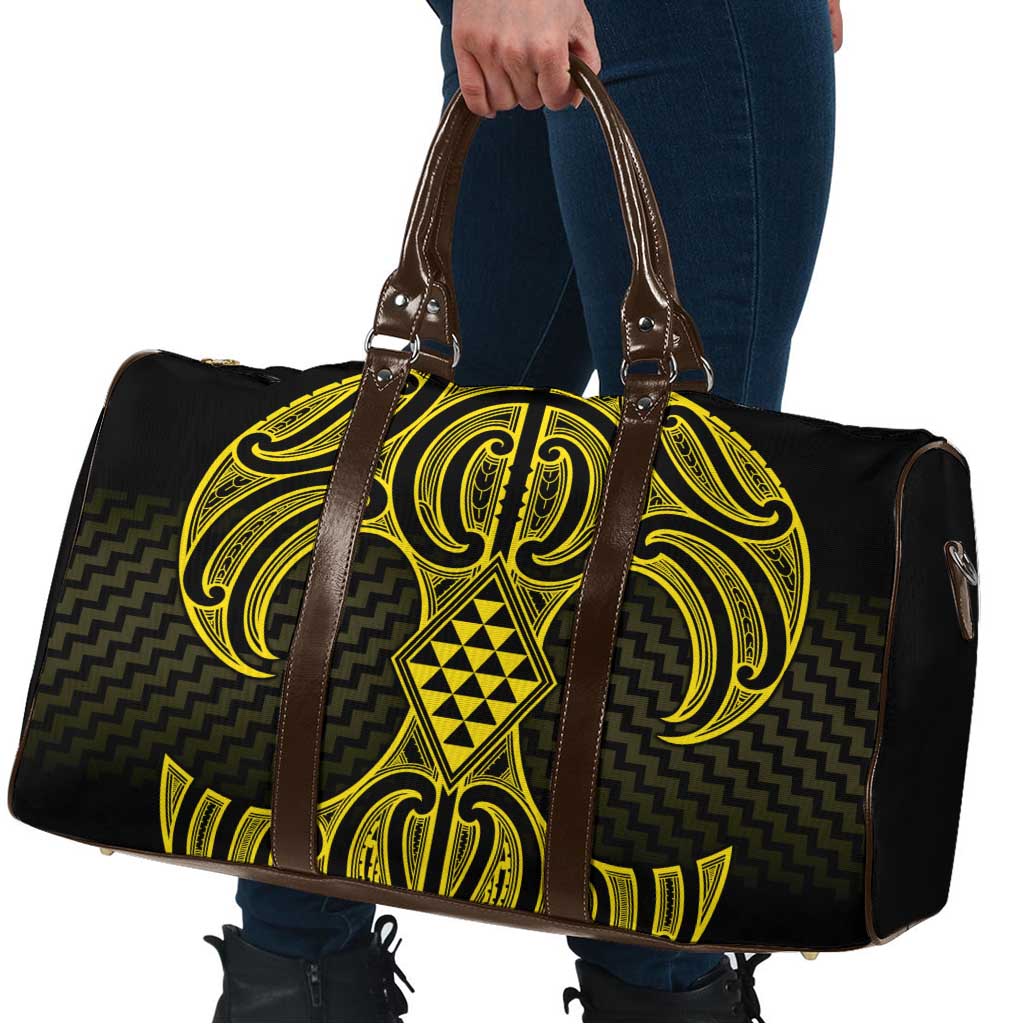 Mahi-dawg Maori Ta Moko Poutama Art Travel Bag - Polynesian Pride