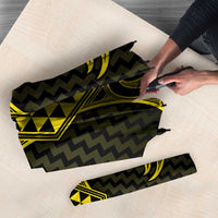 Mahi-dawg Maori Ta Moko Poutama Art Umbrella - Polynesian Pride