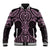 Mawhero Maori Ta Moko Poutama Art Baseball Jacket