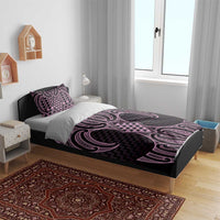 Mawhero Maori Ta Moko Poutama Art Bedding Set