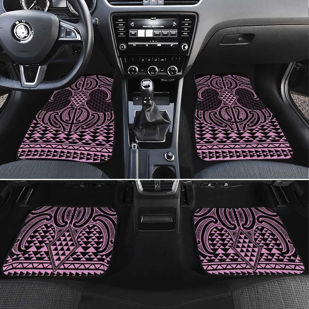 Mawhero Maori Ta Moko Poutama Art Car Mats