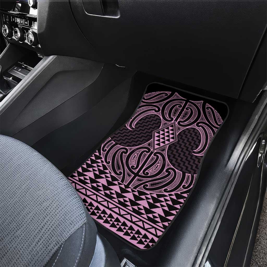 Mawhero Maori Ta Moko Poutama Art Car Mats