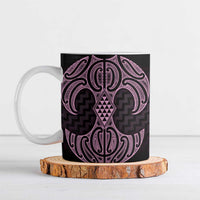 Mawhero Maori Ta Moko Poutama Art Ceramic Mug - Polynesian Pride
