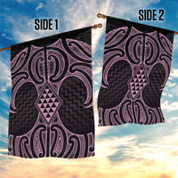 Mawhero Maori Ta Moko Poutama Art Garden Flag