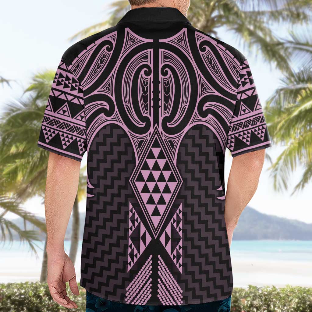Mawhero Maori Ta Moko Poutama Art Hawaiian Shirt