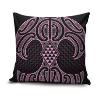 Mawhero Maori Ta Moko Poutama Art Pillow Cover - Polynesian Pride