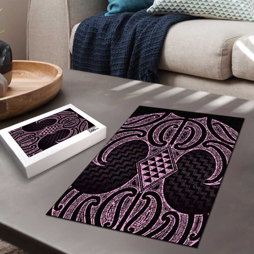 Mawhero Maori Ta Moko Poutama Art Puzzle - Polynesian Pride
