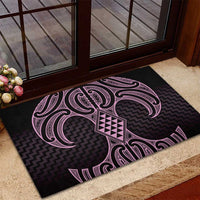 Mawhero Maori Ta Moko Poutama Art Rubber Doormat LT9 - Polynesian Pride