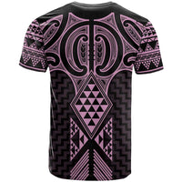 Mawhero Maori Ta Moko Poutama Art T Shirt