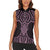 Mawhero Maori Ta Moko Poutama Art Women Sleeveless Polo Shirt