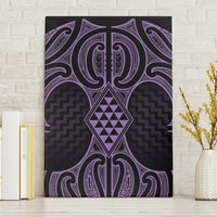 Waiporoporo Maori Ta Moko Poutama Art Canvas Wall Art
